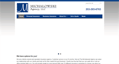 Desktop Screenshot of michalowskiagency.com